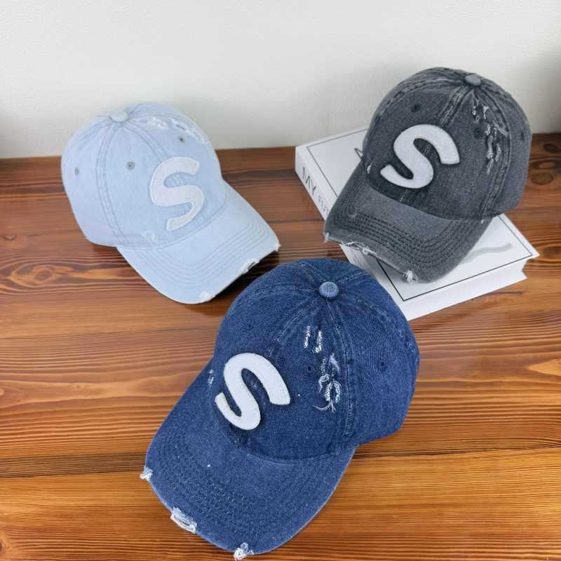 Herre Slitt Grafisk Baseball Caps Skanto