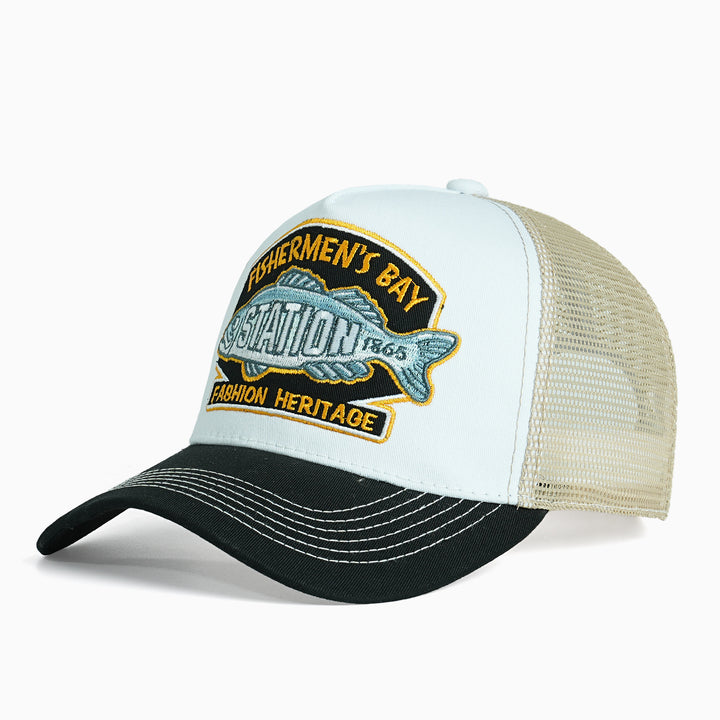 Dame Trucker Cap med fremragende broderidesign Skanto