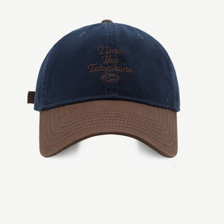 Herrejusterbar brodert caps Skanto