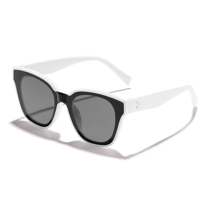 Dame moteriktig solbrille med bred ramme og myke linser Skanto