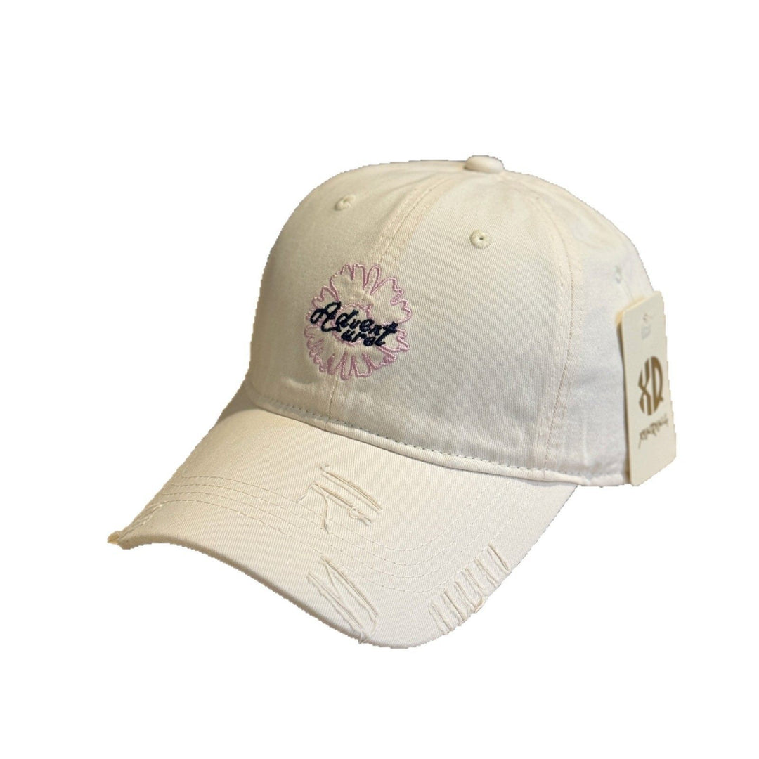 Unisex Brodert Blomster Design Baseball Cap Skanto