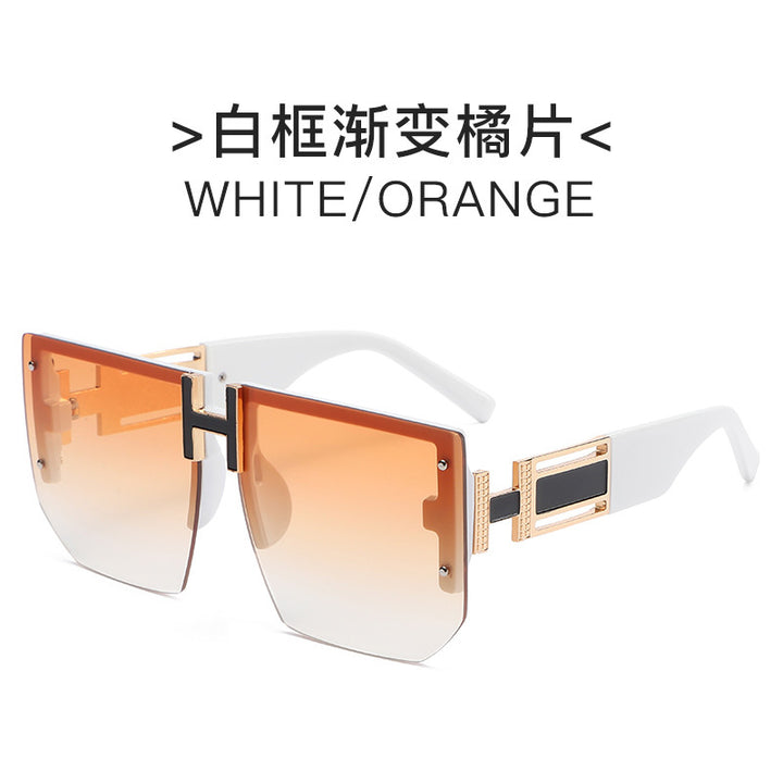 Dame futuristisk kvadrat solbrille Skanto