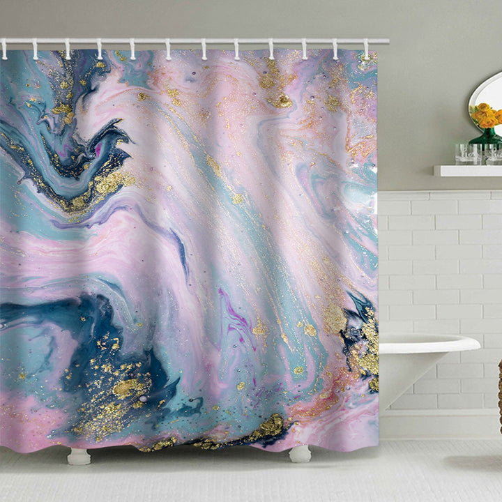 Kunstnerisk Marmor Design Dusjforheng Skanto