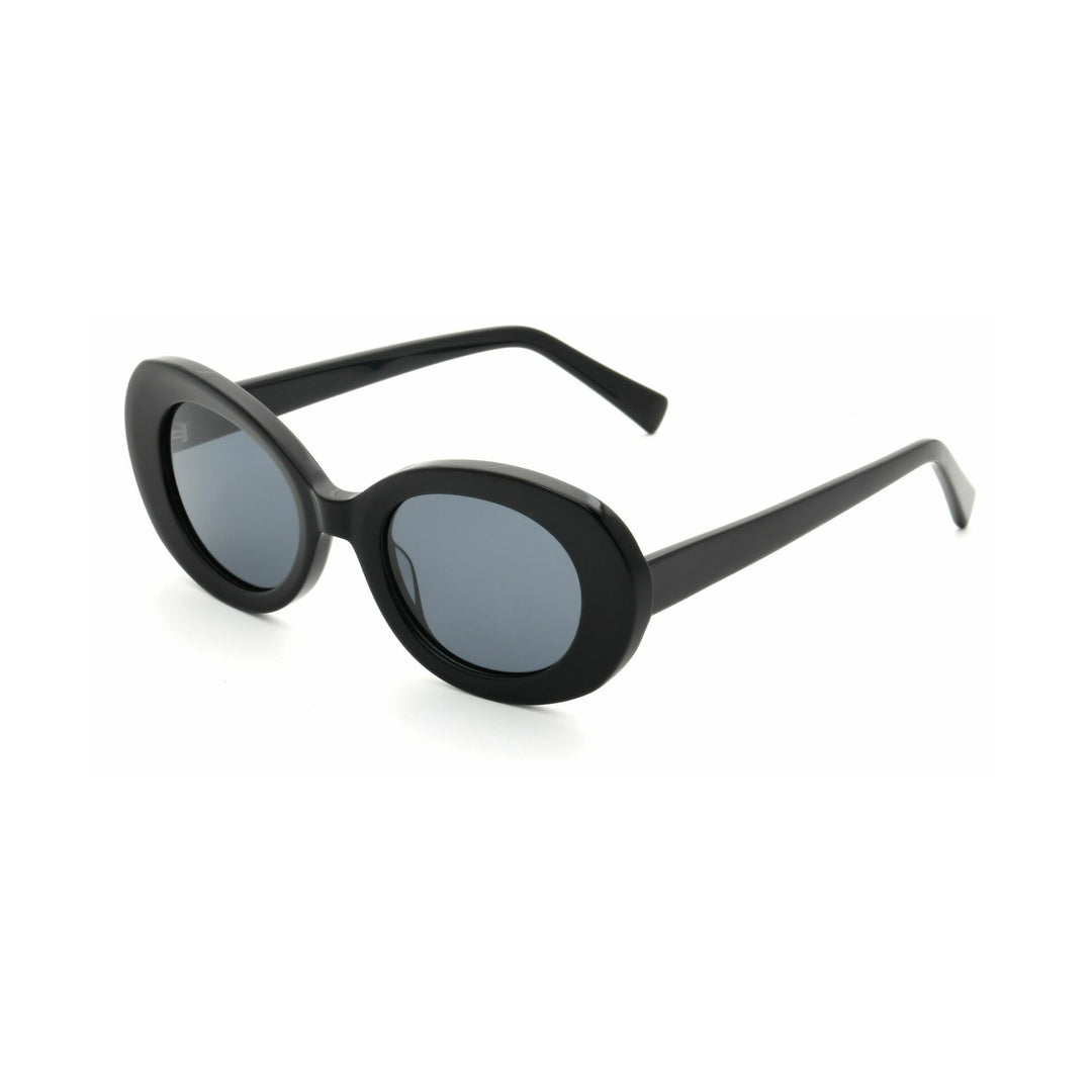 Dame moteriktig solbrille med unik, overdimensjonert ramme Skanto