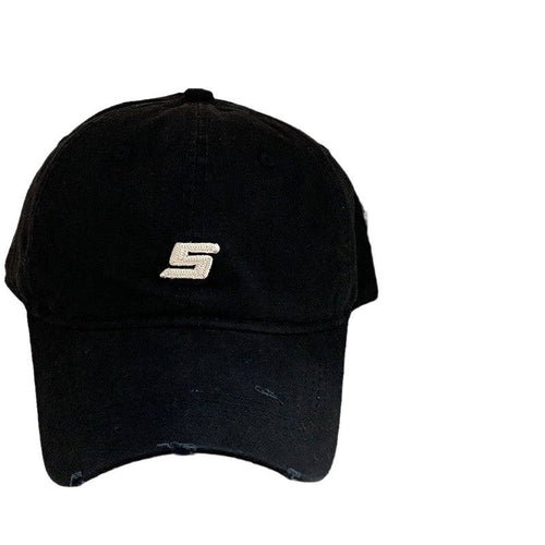Herre Slitt Bomull Justerbar Baseball Cap Skanto