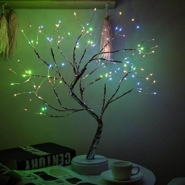 Skanto | LED Bordlampe med Fargerike Tre Lys