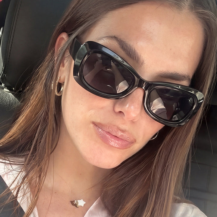 Women's Fashion Cat-Eye Sunglasses with Protective UV Filter and Elegant Design Skanto