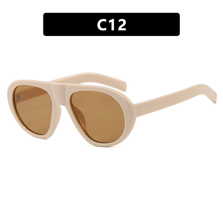 Women's eye-catching sunglasses with futuristic frame and robust design Skanto