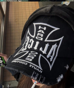Herre Slitt Grafisk Baseballcaps Skanto
