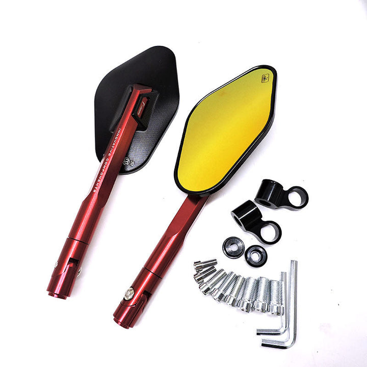 Adjustable Universal Motorcycle Side Mirrors Skanto