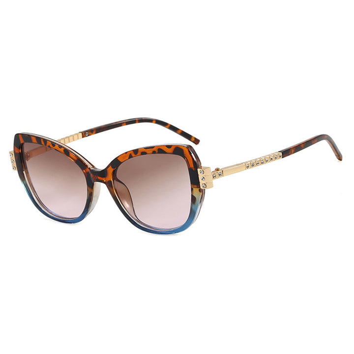 Women's oversized sunglasses with protective UV filter and elegant accents Skanto
