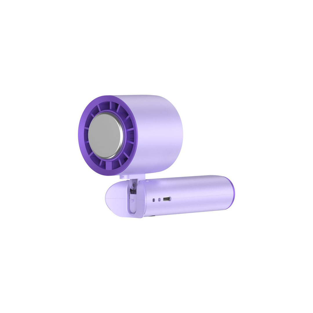 Unisex nan faltbarer oppladbar batteri-bordvifte med LED-display, stille turbo-luftstrøm, sammenleggbart reiseformat og is-sensor-kjøling Skanto