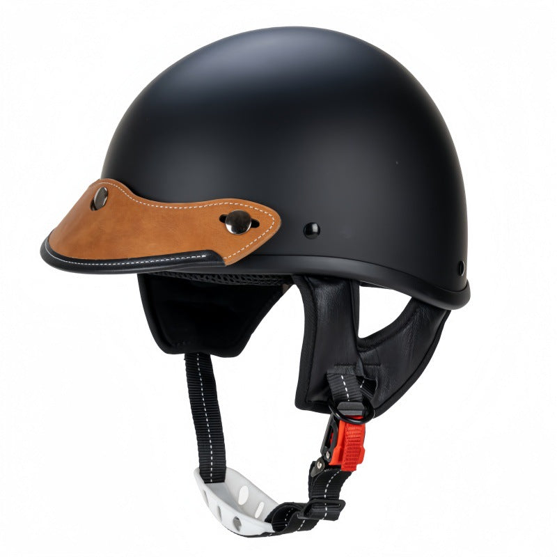 Retro Cruiser Motorsykkelhjelm Skanto