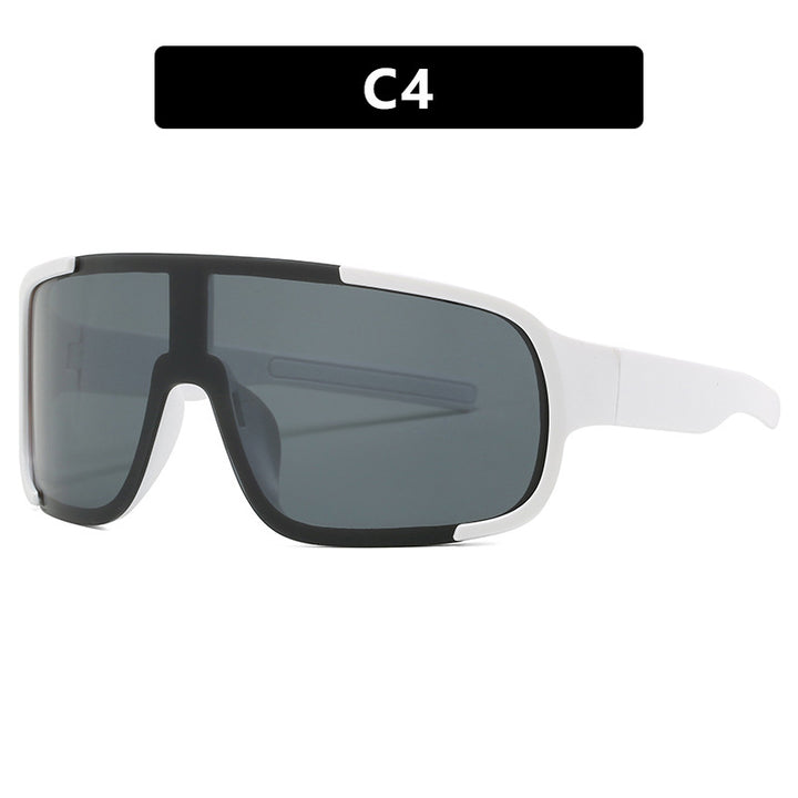 Women's sporty UV-protective sunglasses with a wide, aerodynamic shape Skanto
