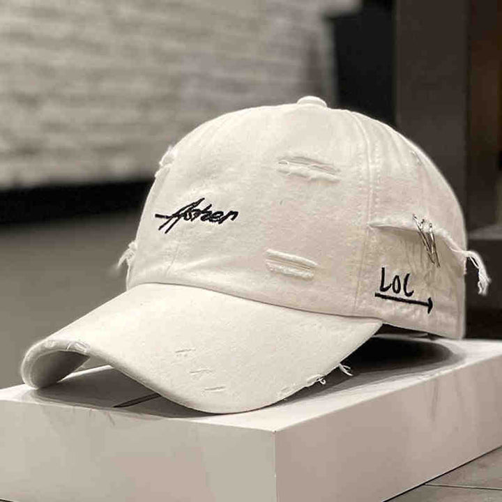Unisex Slittet Jean Justerbar Caps Skanto