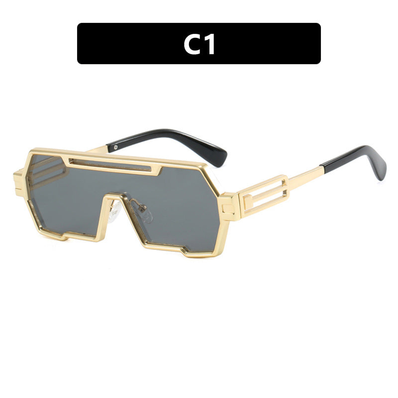 Women's futuristic sunglasses in striking hexagonal design Skanto