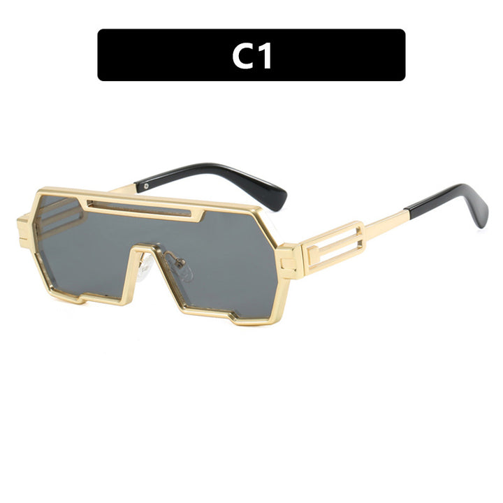 Women's futuristic sunglasses in striking hexagonal design Skanto