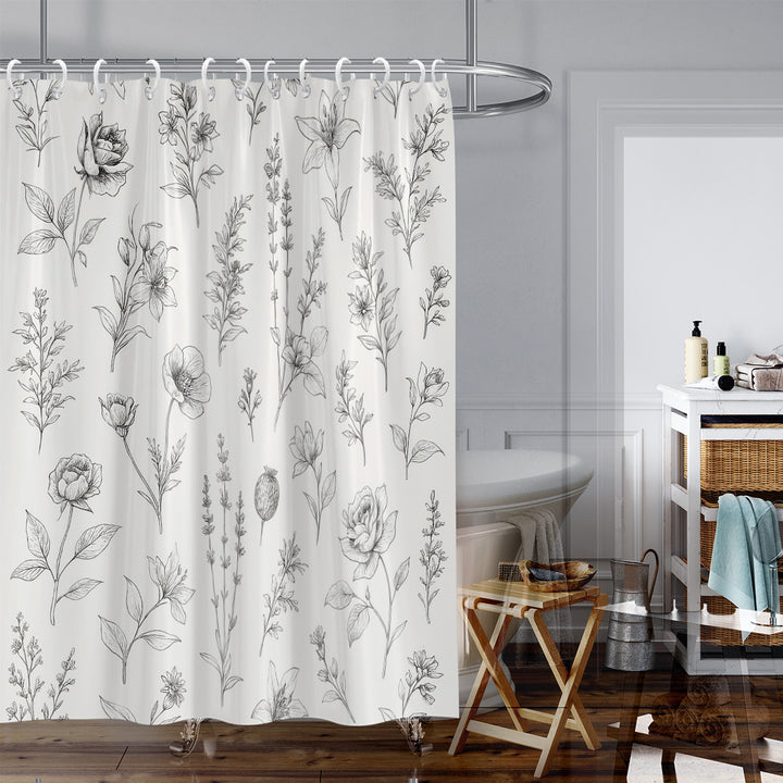 Kunstnerisk Tre Design Dusjforheng Skanto