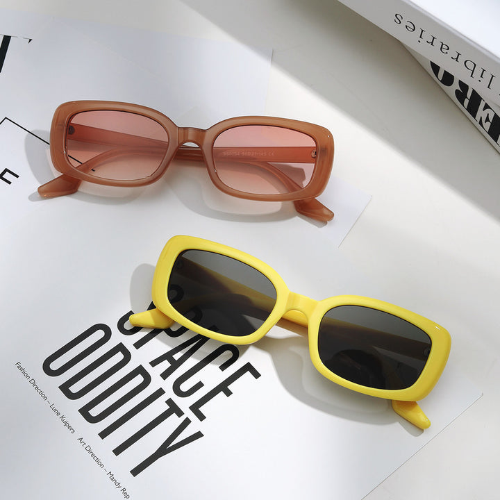 Dame fashionable solbriller med ergonomisk ramme Skanto