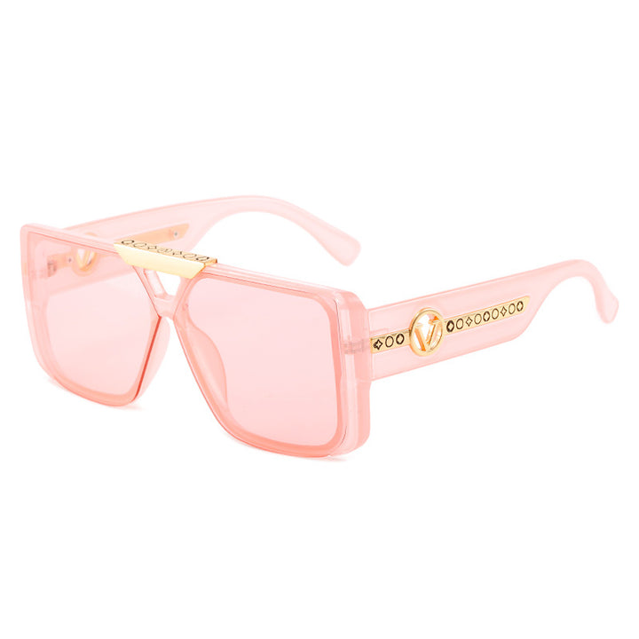 Dame elegant firkantet solbrille Skanto