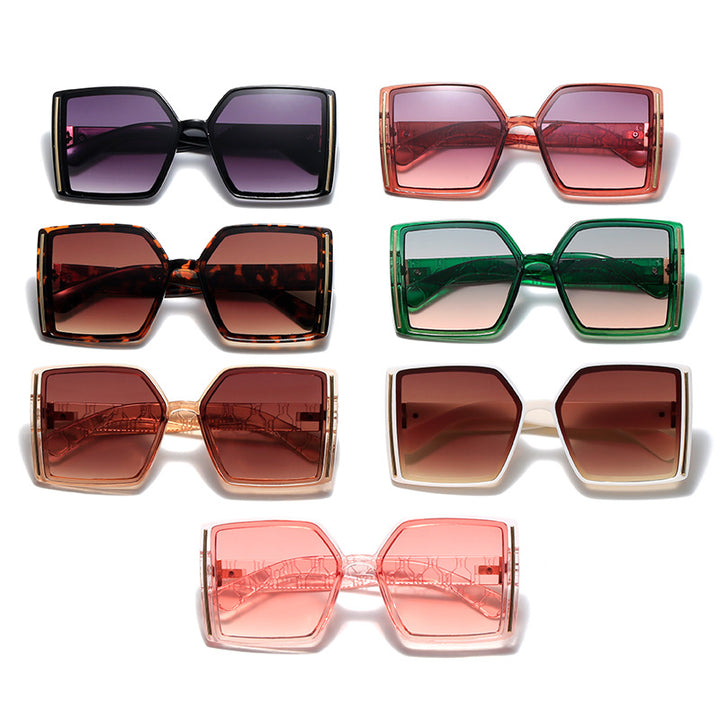 Damer fashionable solbriller i retro-inspirert design Skanto