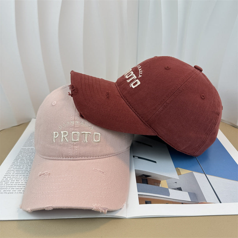 Herre Vintage-Inspirert Slitt Baseball Caps Skanto
