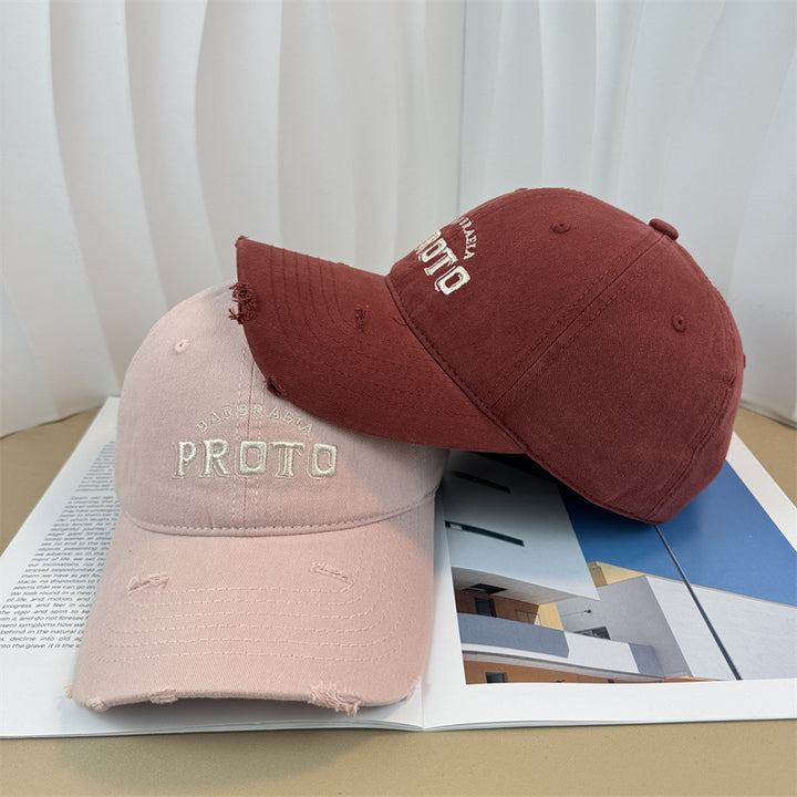 Herre Vintage-Inspirert Slitt Baseball Caps Skanto