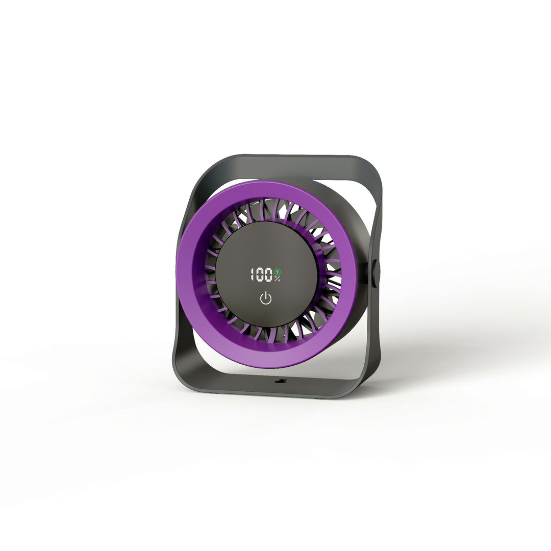Unisex høyytelses-USB-luftsirkulator med digitalt display Skanto