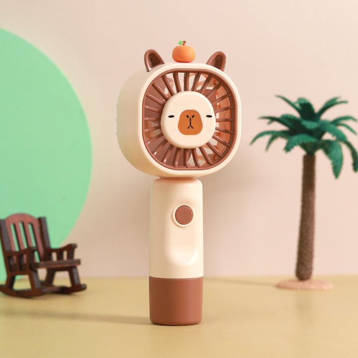 Unisex Bærbar Håndvifte i kreativt Dyredesign Skanto
