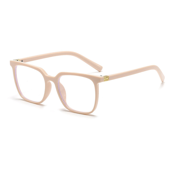 Dame moteriktig oversized solbrille Skanto
