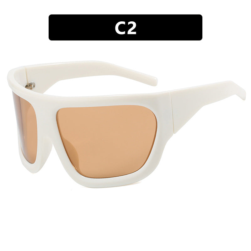 Women's sporty oversized sunglasses Skanto