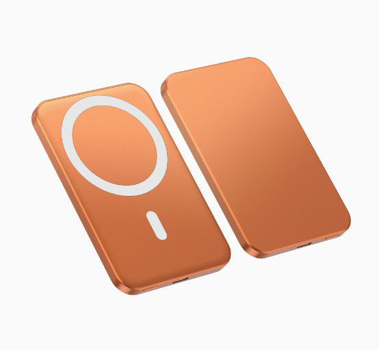 Magnetisk Powerbank med hurtigladende Qi-funksjon Skanto