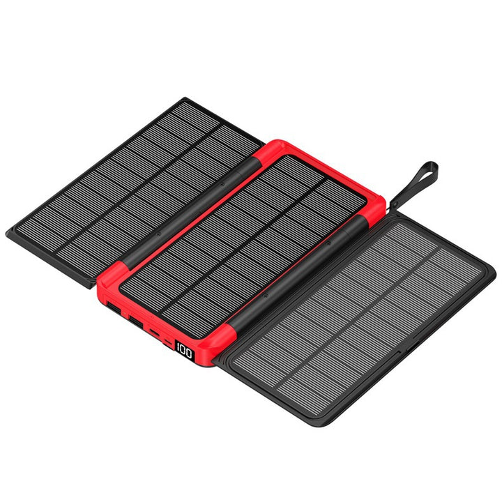 Bærbar solar powerbank med multifunksjonell ladefunksjon Skanto