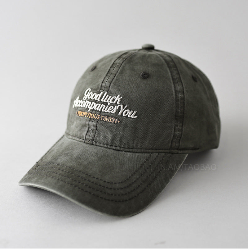 Men's Brodert Bomull Baseball Cap Skanto