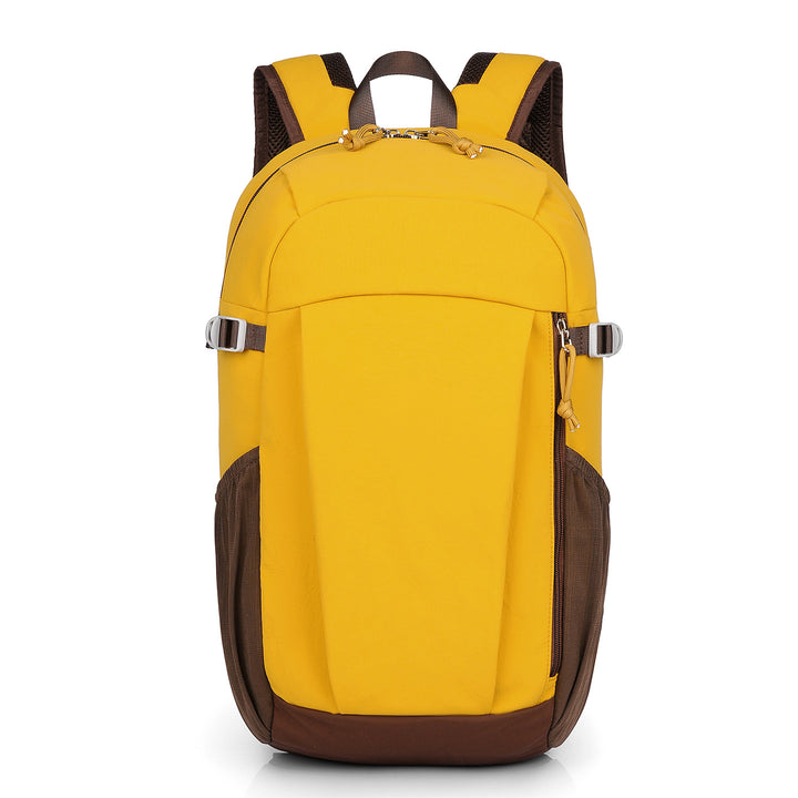 Unisex nan robuster dagssekk med polstret laptoplomme, ergonomiske mesh-brett, og sidelommer med nett Skanto