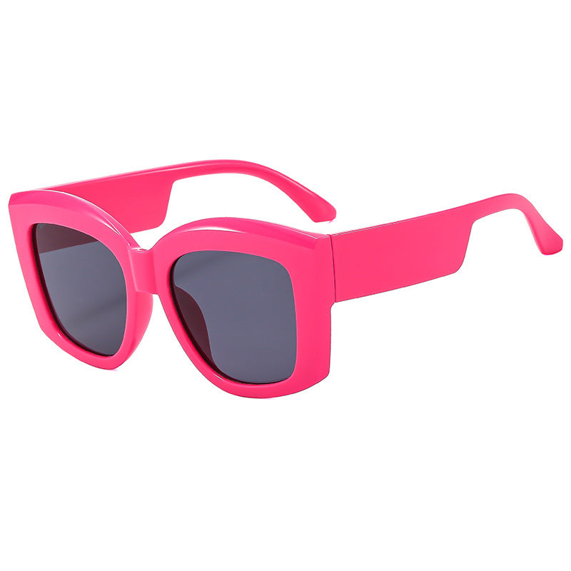 Damen oversized solbrille med kreativt design og høy kvalitet UV-beskyttelse Skanto