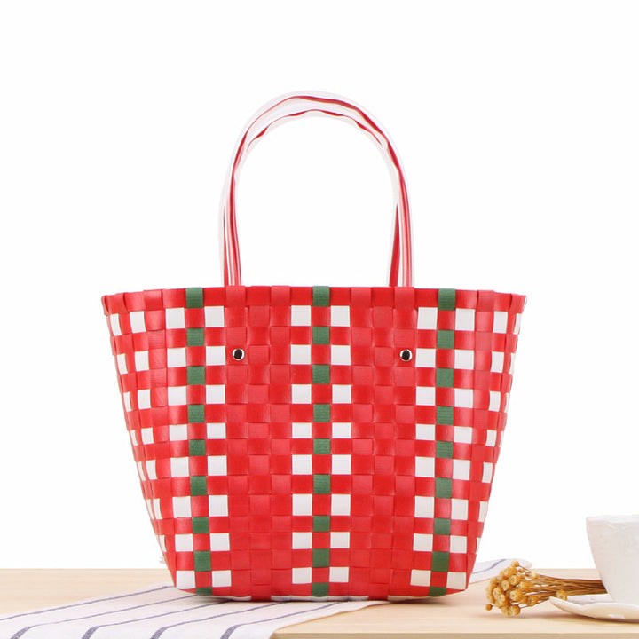 Basket with lively weave Skanto