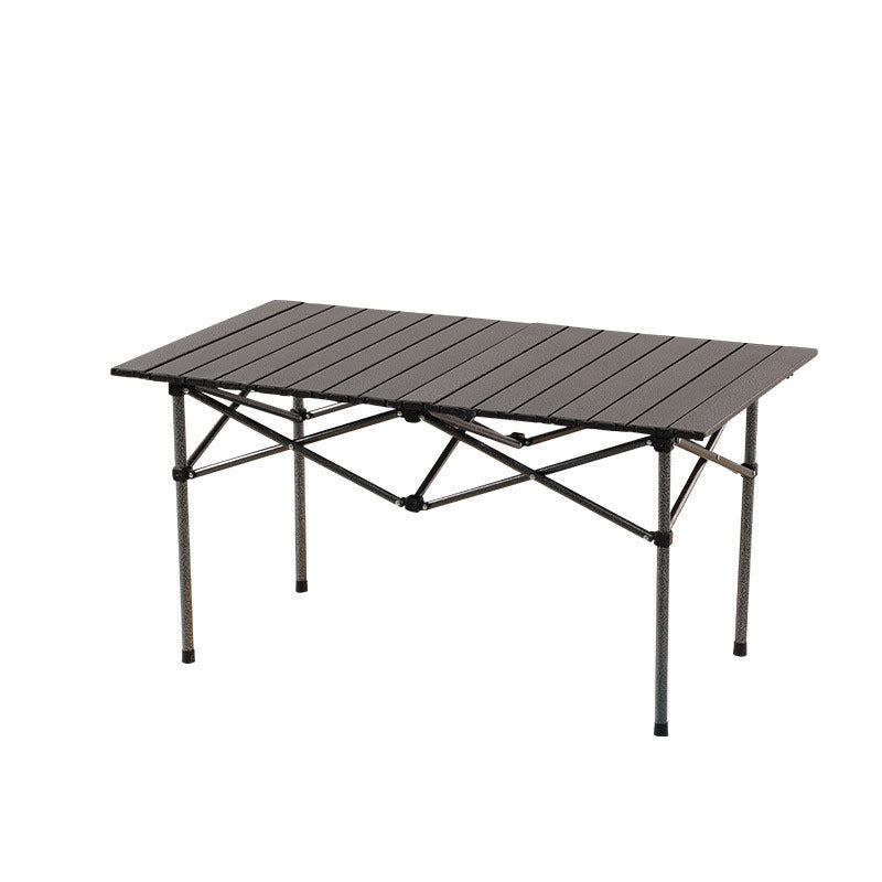 Sammenleggbar campingbord med robust aluminiumsramme Skanto