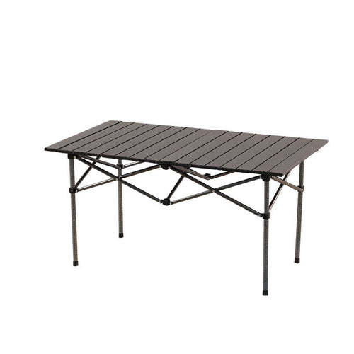 Sammenleggbar campingbord med robust aluminiumsramme Skanto