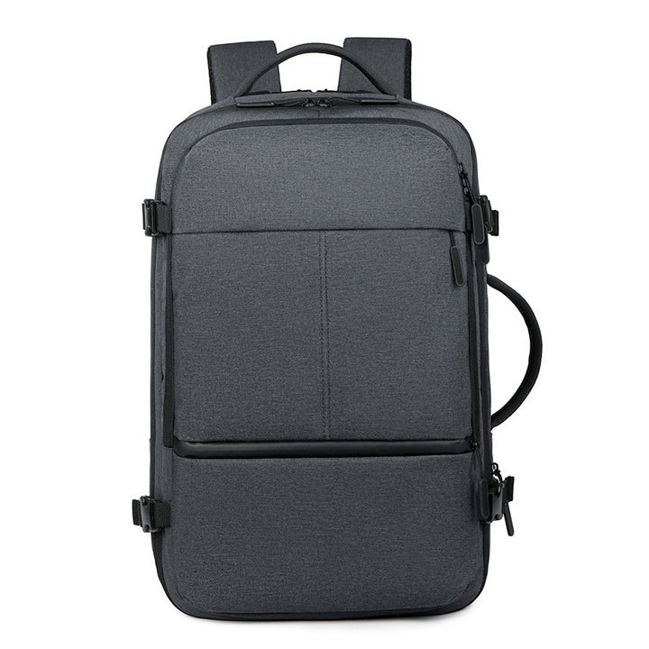 Praktisk laptopsekk med flere rom og innovativ organisering Skanto