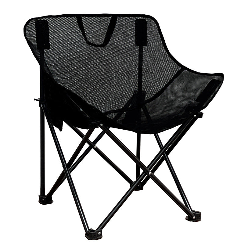 Folding chair with ergonomic seat and transport bag Skanto