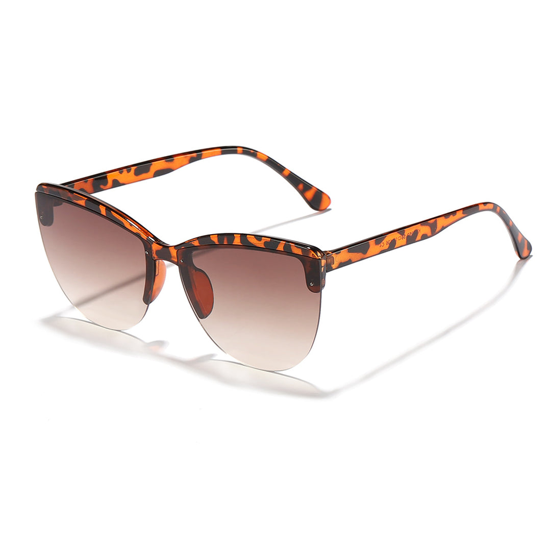 Dame moteriktig solbrille med høyverdig gradientdesign Skanto