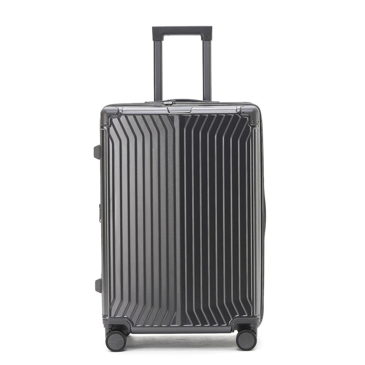 Unisex Rugged Hard-Shell Rolling Suitcase Skanto