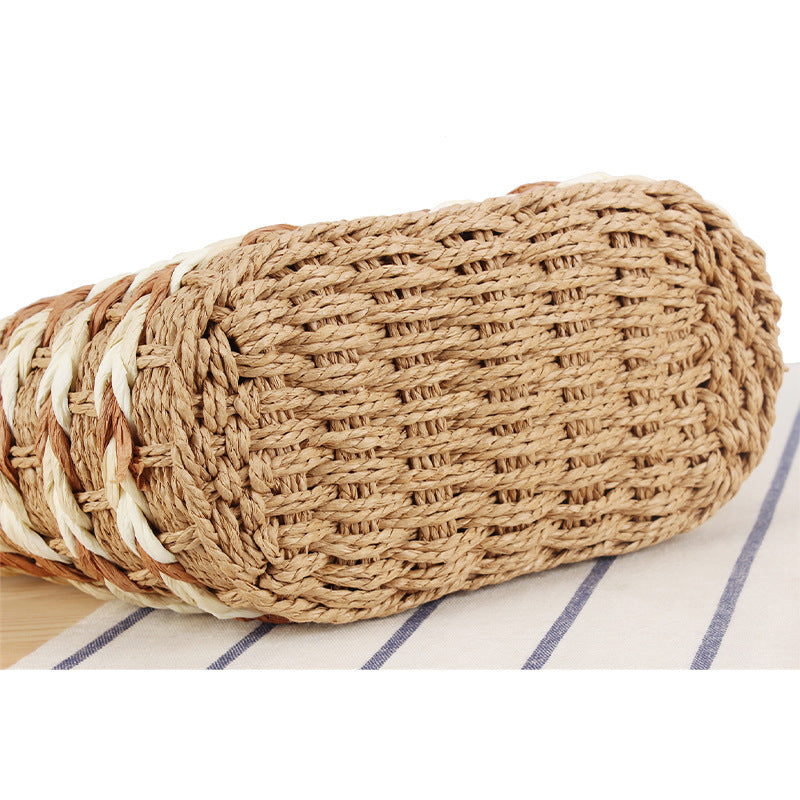 Hand-knotted basket bags with practical carrying handles Skanto