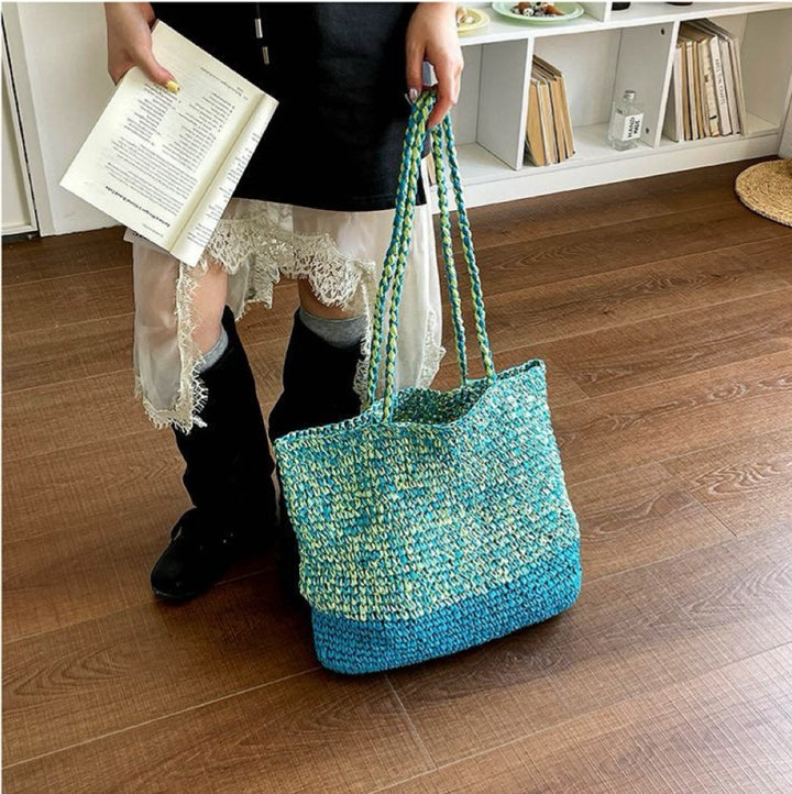 Luftige Makramee Tote Bag Skanto