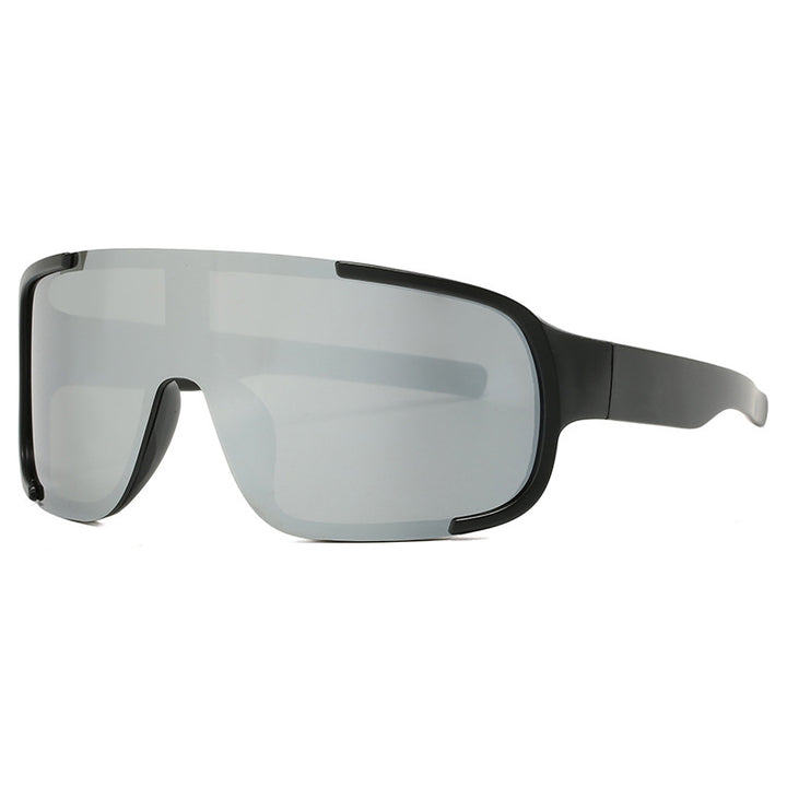 Women's sporty UV-protective sunglasses with a wide, aerodynamic shape Skanto