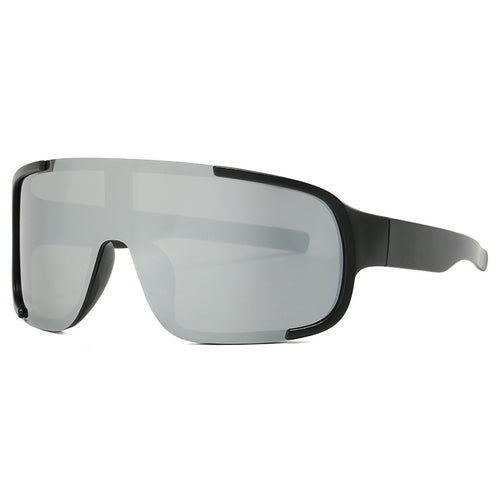 Women's sporty UV-protective sunglasses with a wide, aerodynamic shape Skanto