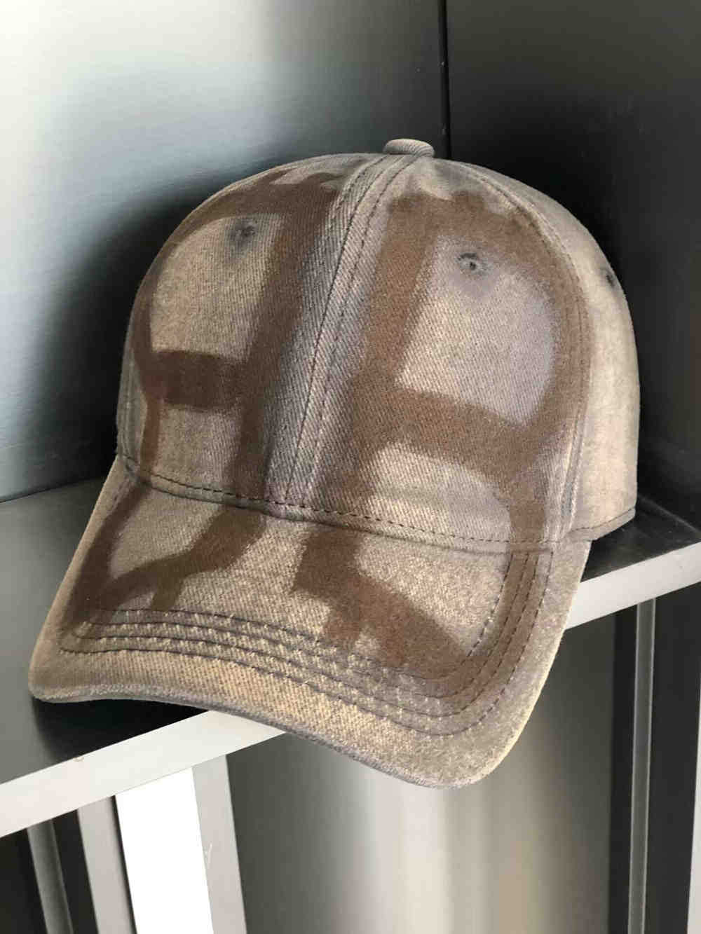 Unisex Slittet Vintage-Inspirert Baseball Caps Skanto