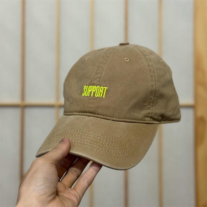 Herre Støttende Brodert Bomulls Baseball Caps Skanto