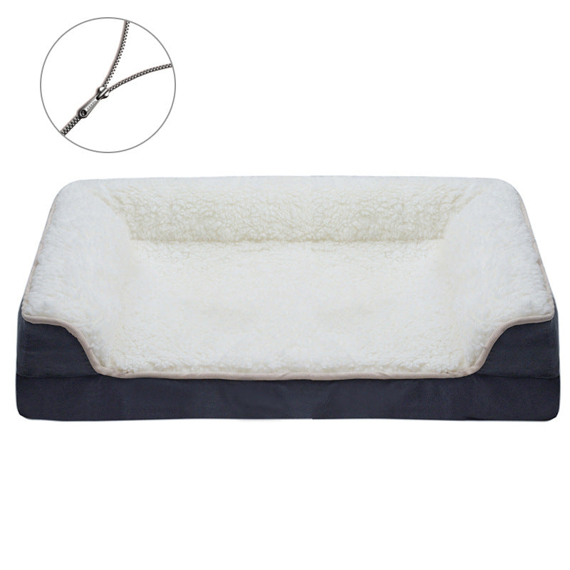 Premium Plush Ortopedisk Hundeseng